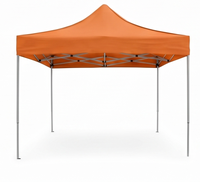 Tente pliante robuste, imperméable, résistante au vent et aux UV, toutes couleurs, pour exposition intérieure/extérieure, salon professionnel