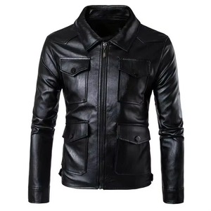 Chaqueta de Cuero TESSUTO para Mujer, Chaqueta de Cuero de Cordero Auténtico de Estilo Vintage, Chaqueta de Cuero Vacuno Genuino para Mujer - Product Image 1
