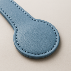 Marque-page personnalisé Minnet MB1554 en cuir PU pliable magnétique gravable au laser, motif vierge pour décoration de mariage et cadeau - Product Image 2