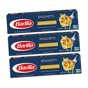 Espagueti Barilla Premium, Pasta 100% Natural de Trigo Duro, Mejor Precio, Refinada, Fresca, Conservantes Añadidos, Disponible en Bolsa a Granel - Product Image 1