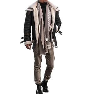 Veste en cuir d'agneau de haute qualité fabriquée par un fabricant, couleur personnalisable, design élégant, veste pour hommes - Product Image 3