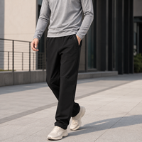 Pantalon de randonnée softshell imprimé pour homme, en Spandex/Nylon, léger, séchage rapide, taille élastique, uni, vente en gros, Yunnan Chine
