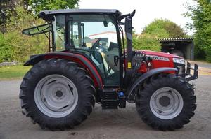 Tracteur Massey Ferguson 4710 2020 avec chargeurs avant et arrière, capacité de charge nominale de 45 tonnes, moteur Yunnei - Product Image 6