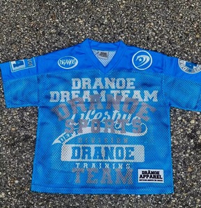 Oem High Quality Mesh Sport Soccer Jerseys Manufacturer Oversized Baseball Print <b>V</b>-<b>Neck</b> Half Sleeve Cropped Boxy <b>Men</b> <b>T</b>-<b>Shirt</b> - Product Image 3