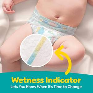 Pañales Pampers Baby Dry, talla 1, 8-14 lbs, 252 unidades, pañales desechables absorbentes - Product Image 3