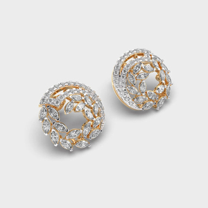 Factory Wholesale Custom 14 KT White <b>Gold</b> Screw Back Moissanite <b>Earrings</b> VVS Diamond Fine Jewelry for <b>Men</b> Elegant Stud Design - Product Image 3