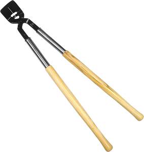 Recortadora de pezuñas veterinaria de alta resistencia con 29 mangos de madera y 5 cabezales de corte Total 34 para protección de botas de equitación al por mayor - Product Image 1