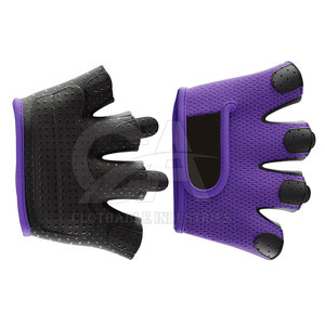 Guantes Deportivos Unisex de Neopreno sin Dedos con Agarre Mejorado, Guantes de Fitness Personalizados Antideslizantes de Neopreno de Medio Dedo - Product Image 4