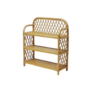 Mesa de té de ratán tejido Estante de ratán de alto rendimiento Muebles hechos a mano Diseño personalizado de ratán Hecho en el fabricante de Vietnam - Product Image 3