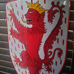 Escudo de águila medieval personalizado, escudos medievales decorativos de metal - Product Image 6