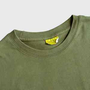 T-shirt personnalisé 80% coton pour hommes T-shirt régulier à col rond 100% coton pour hommes - Product Image 5