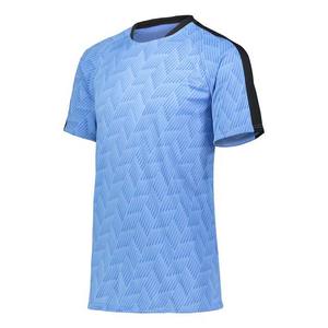 Camiseta de fútbol transpirable de alta calidad, camisetas personalizadas de Bajo MOQ, camisetas de fútbol por sublimación para hombres y mujeres, camiseta de poliéster Spandex OEM - Product Image 2