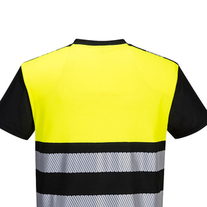 Manufacturer Polyester Reflective Apparel Safety Short Sleeve <b>Engineer</b> Workwear <b>T</b> <b>Shirt</b> Best Quality Work Construction <b>T</b>-<b>Shirt</b> - Product Image 3