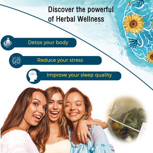 ชาสมุนไพรออร์แกนิกสำหรับผู้ใหญ่-การนอนหลับลึกและการสนับสนุนสุขภาพจิต - Product Image 3