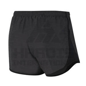 Pantalones cortos para correr de diseño personalizado al por mayor pantalones cortos para correr de poliéster con forro de malla para hombre - Product Image 3