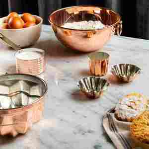 Bol en métal de mélangeur de support de bol en cuivre de haute qualité de vente chaude pour Pooja ou camping exportation à prix raisonnable de l'Inde - Product Image 5