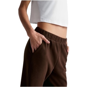 Pantalons de Yoga Fitness de haute qualité pour femmes pantalons de survêtement d'hiver respirants taille haute jambe large avant plat conception droite ample pour - Product Image 4