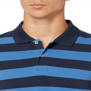 Jersey de piqué de rendimiento táctico de manga corta de secado rápido para hombre, camisa de golf de poliéster de punto para polos - Product Image 3
