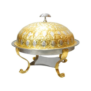 Accessoires pour hôtels Chaffing Dish Présentoir pour buffet de taille personnalisée Chaffing dish en métal en acier inoxydable de haute qualité - Product Image 5