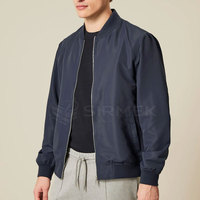 Nouvelle tendance de la mode : veste bomber d'hiver pour hommes, vêtement d'extérieur léger avec des poches pratiques et un design épuré