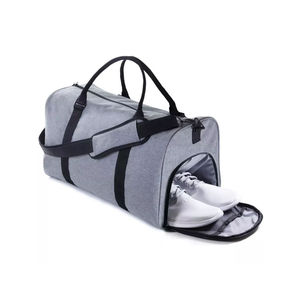 Sac à dos de sport en coton durable et populaire pour hommes avec logo personnalisé et sac de sport avec fermeture à glissière et doublure en polyester - Product Image 3