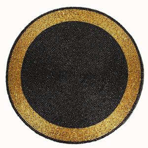 Sous-plats ronds en perles de haute qualité, faits à la main, écologiques, vintage, couleur unie, durables, pour mariage, maison, banquet - Product Image 6