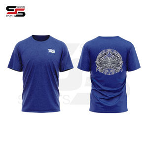 Camiseta personalizada de manga corta de talla grande con servicio de OEM, camiseta informal más vendida, cuello redondo, precio al por mayor, camiseta transpirable - Product Image 3
