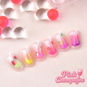 JJINTTAK Gel nueva colección Rosa champán coreano esmalte de uñas Nail Art Gel Uv esmalte de uñas colores fáciles de usar hecho en Corea - Product Image 4