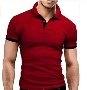 Polos de talla grande para hombre en algodón Premium con impresión digital Diseño clásico de manga corta con cuello para la comodidad diaria - Product Image 1