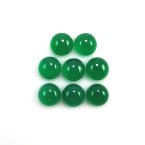 IGI certifié 7mm 8mm forme ronde jade naturel lisse Cabochon pierre précieuse en vrac pour la fabrication de bijoux pierre calibrée par Vivaaz Gems - Product Image 6