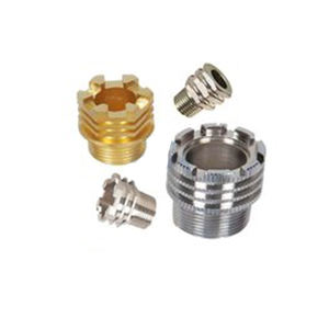 Hilo M3 de latón de alta calidad, cabeza hexagonal pulida, expansión de púas, insertos de varias cabezas, buenas fuentes para tuercas en cobre de aluminio - Product Image 5