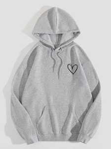 OEM Personnalisé 100% Sweat à capuche graphique coloré de haute qualité pour hommes Mélange de molleton de polyester 280-300 Gsm pour l'hiver Capuche avec logo à l'avant - Product Image 4