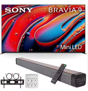 Certified New <b>85</b>-Inch 9 Smart <b>TV</b> Mini LED <b>QLED</b> 4K Ultra HD 1300Hz for HDR Black (K-85XR90) 2024 Model - Product Image 1