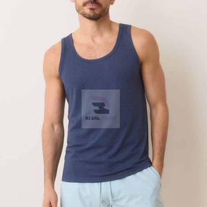 Débardeur pour hommes avec logo personnalisé vêtements de fitness et de yoga débardeurs - Product Image 6