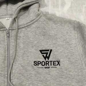 Ensemble sweat-shirt à capuche et pantalon de survêtement personnalisé direct brodé en 3D avec col à capuche 100% coton pour hommes - Product Image 5