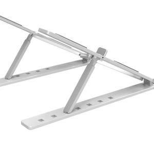 Nouveau Mini support ergonomique en aluminium Portable pliable réglable en plastique Surface de table support pour ordinateur portable - Product Image 4