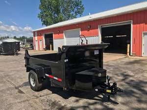 Acheter remorque à benne basculante agricole tracteur de jardin remorque à benne basculante. - Product Image 6