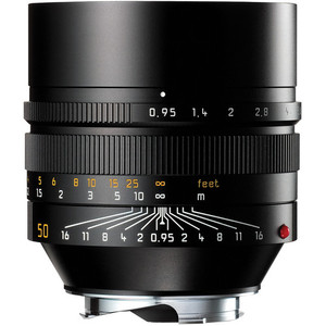 2026 Noctilux-M 50mm F/0.95 ASPH. Lente para Cámara M Edición Negra - Product Image 1