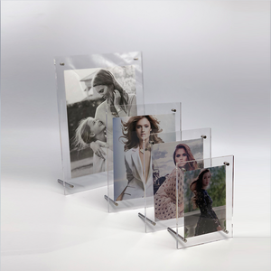 Nuevo Modelo de Marco de Fotos Digital Personalizado A4, Acrílico Transparente Ecológico, Cuadrado, con Logotipo Personalizado, Impresión Digital, Moderno - Product Image 2