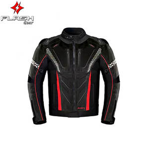 Vêtements de sport d'hiver en cuir de vachette unisexe personnalisables de haute qualité, combinaisons de moto, vestes de course pour moto, service OEM - Product Image 3