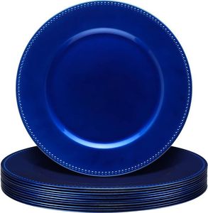 Bulk Supply Champagne Gold Charger Plates Round Metal Serving Plate for Hotel <b>Restaurant</b> Wedding Party Event Table <b>Decoration</b> - Product Image 4