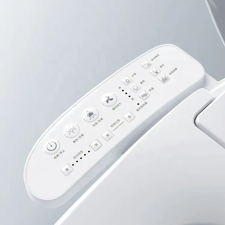 F1S525 sedile per Bidet intelligente giapponese prezzo di fabbrica coprisedile per Bidet per wc intelligente ugelli a doppio spruzzo con telecomando