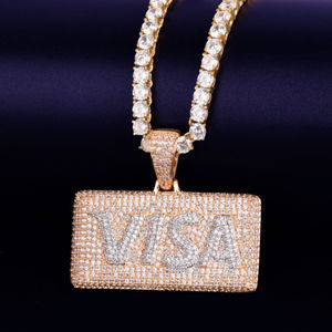 Colgante de Hip Hop de oro sólido de 10 quilates personalizado más vendido con diamante cultivado en laboratorio VVS Clarity Gold Jewelry - Product Image 5