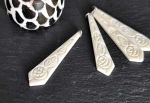 Venta al por mayor estilo vintage Jawelly hueso tallado colgante Comercio exterior tortuga collar - Product Image 4