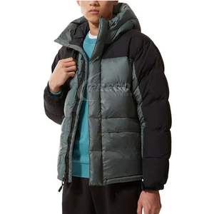 Veste matelassée brillante de haute qualité pour hommes, vente en gros personnalisée OEM ODM, style décontracté d'hiver, vêtements d'extérieur avec processus de revêtement - Product Image 3