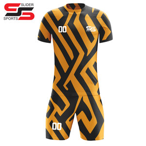 Breathable Sublimation Custom logo Soccer Jerseys Sportswears Uniforms Set Team Training <b>Football</b> Wear - Product Image 1