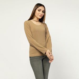 Suéter de punto de algodón de otoño para mujer moda de invierno de punto 2025 suéteres de mujer - Product Image 4