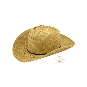 Whole Sale Unisex Fashion <b>Straw</b> <b>Hat</b> Viet Nam Customized Logo Cowboy <b>Hat</b> for <b>Men</b> Women Fishing Beach Surf Lifeguard-for Boys - Product Image 5