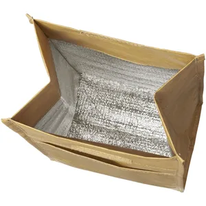 Sac isotherme personnalisé en papyrus 3L pour merchandising, boîte isotherme de qualité supérieure - Product Image 3