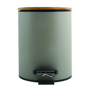 Cubo de Basura con Pedal ADONIS, Color Taupe Mate, 5L - Product Image 2